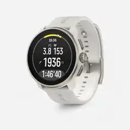 Decathlon Multisport gps horloge Race S lichtgrijs aanbieding