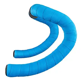 Decathlon Supacaz Stuurlint - Suave - Neon Blauw + SL-pluggen aanbieding