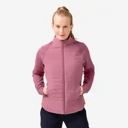 Decathlon Golfvest voor dames CW500 winter donkerroze aanbieding