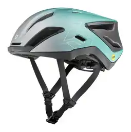 Decathlon Fietshelm EXO MIPS Green & Grey Metallic aanbieding