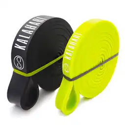 Decathlon Weerstandsbanden Set van 5 tot 30 kg, Fitnessbanden voor Pull Up, Krachttraining aanbieding