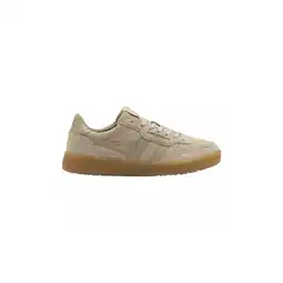 Decathlon Baskets Femme Baskets Gola GOLA HAWK SUEDE 86 Beige Beige Gola aanbieding