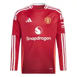 Decathlon Trainingsshirt voor kinderen met lange mouwen Manchester United 2024/25 aanbieding