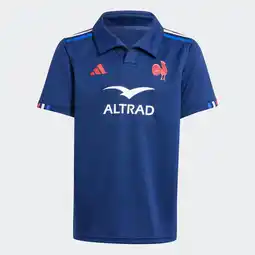 Decathlon Rugbyshirt voor kinderen FFR XV replica wedstrijdshirt Frankrijk 2024/2025 blauw aanbieding