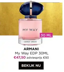 ICI PARIS XL Armani aanbieding