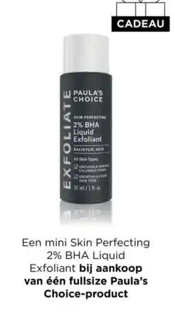 ICI PARIS XL Paula's choice-product aanbieding