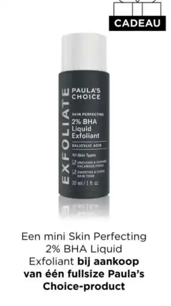 ICI PARIS XL Paula's choice-product aanbieding