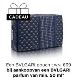 ICI PARIS XL BVLGARI pouch aanbieding