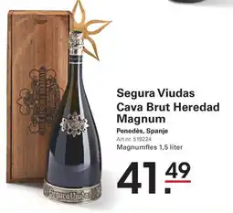 Sligro Segura viudas cava brut heredad magnum aanbieding