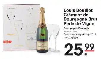 Louis bouillot crémant de bourgogne brut perle de vigne