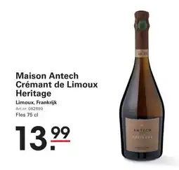 Sligro Maison antech crémant de limoux heritage aanbieding