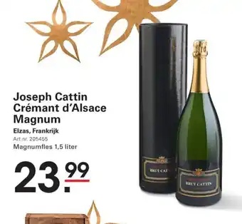 Sligro Joseph cattin crémant d'alsace magnum aanbieding