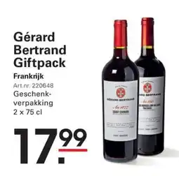 Sligro Gérard bertrand giftpack aanbieding