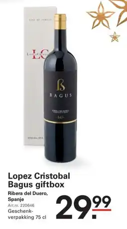 Sligro Lopez cristobal bagus giftbox aanbieding