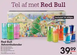Sligro Red bull adventkalender aanbieding