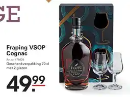 Sligro Fraping vsop cognac aanbieding