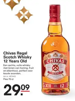 Sligro Chivas regal scotch whisky 12 years old aanbieding