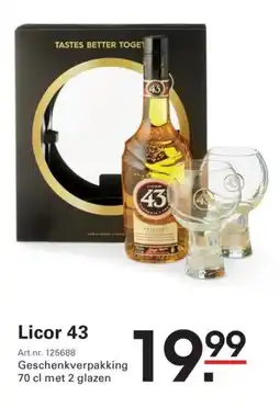 Sligro Licor 43 aanbieding