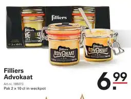 Sligro Filliers advokaat aanbieding