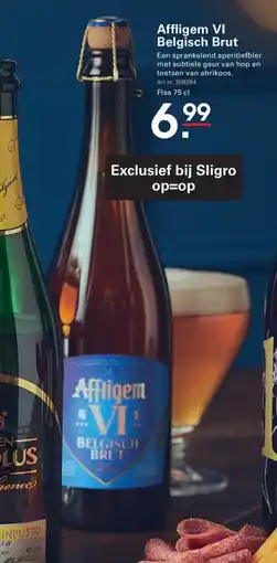 Sligro Affligem vi belgisch brut aanbieding