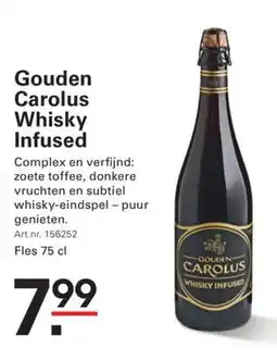 Sligro Gouden carolus whisky infused aanbieding