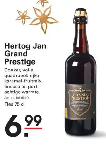 Sligro Hertog jan grand prestige aanbieding