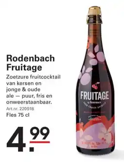 Sligro Rodenbach fruitage aanbieding