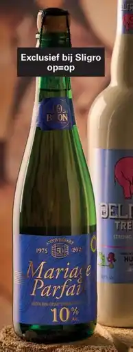 Sligro Boon mariage parfait aanbieding