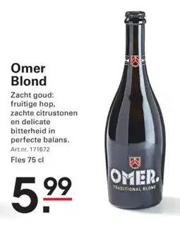 Sligro Omer blond aanbieding
