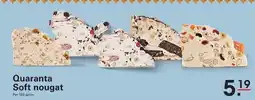 Sligro Quaranta soft nougat aanbieding