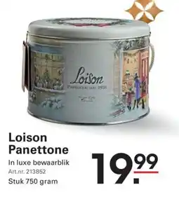 Sligro Loison panettone aanbieding