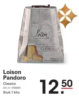 Sligro Loison pandoro aanbieding