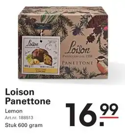 Sligro Loison panettone aanbieding