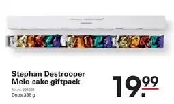 Sligro Stephan destrooper melo cake giftpack aanbieding