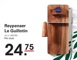 Sligro Reypenaer le guillotin aanbieding