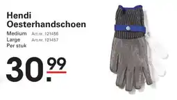 Sligro Hendi oesterhandschoen aanbieding