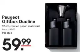 Sligro Peugeot Giftbox Duoline aanbieding