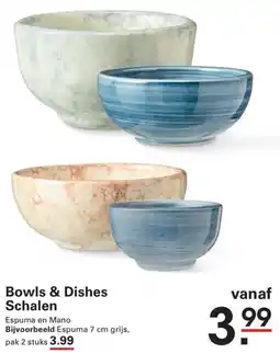 Sligro Bowls & Dishes Schalen aanbieding