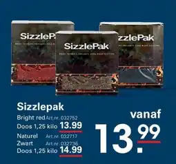 Sligro SizzlePak aanbieding