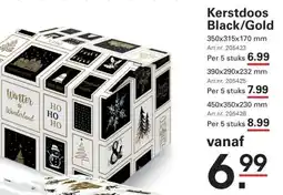 Sligro Kerstdoos Black / Gold aanbieding