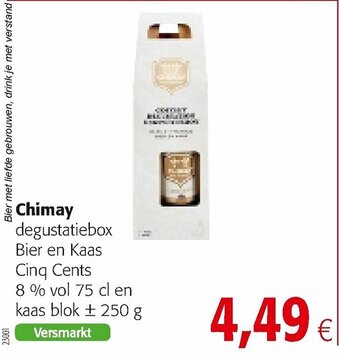 Colruyt Chimay degustatiebox aanbieding