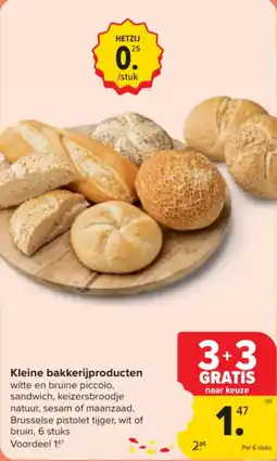Carrefour Market Kleine Bakkerijproducten aanbieding