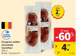 Carrefour Market Cougnou Suikerchocolade Carrefour aanbieding
