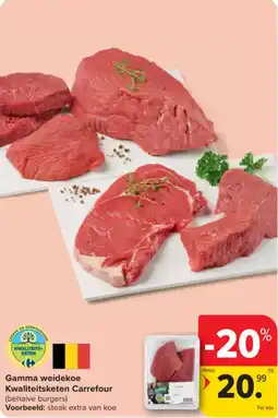 Carrefour Market Gamma weidekoe Kwaliteitsketen Carrefour aanbieding