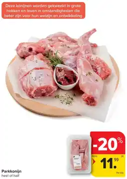 Carrefour Market Parkkonijn aanbieding