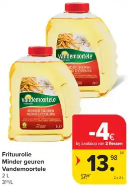 Carrefour Market Frituurolie Minder Geuren Vandemoortele aanbieding