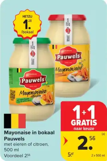 Mayonaise in bokaal Pauwels