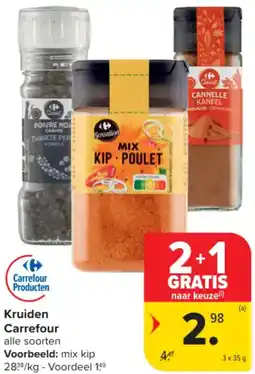 Carrefour Market Kruiden Carrefour aanbieding