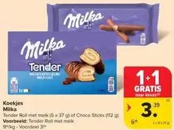 Carrefour Market Koekjes Milka aanbieding