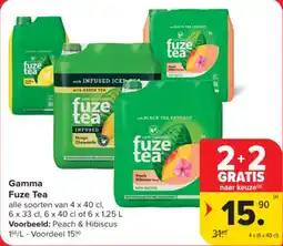 Carrefour Market Gamma Fuze Tea aanbieding